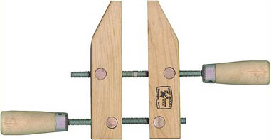 Dubuque Wooden Jaw Hand-Screw Clamp Dubuque Wooden Jaw Hand-Screw Clamp