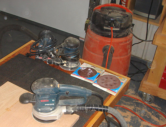 Sanders in use